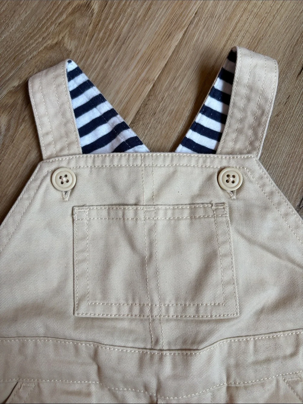 Vintage 2004 Gymboree Cream Kids' Overalls with Green Crocodile Accent